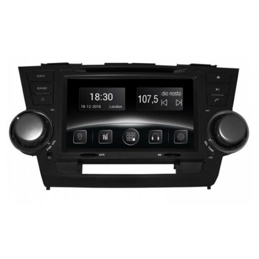 Штатна магнітола Gazer CM5008-XU40 Toyota Highlander (XU40) (2008-2015)