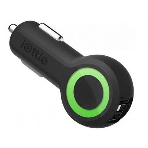 Зарядное устройство iOttie RapidVOLT Max Dual Port USB Car Charger for iPhones and Android Smartphones Black CHCRIO104BK