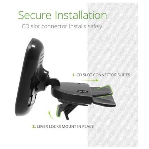 Автокріплення для смартфону iOttie iTap 2 Wireless CD Slot Mount (HLCRIO139)