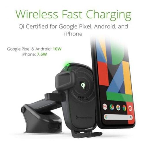 Автокріплення для смартфону iOttie Easy One Touch Wireless 2 Dash/Windshield Mount (HLCRIO142)