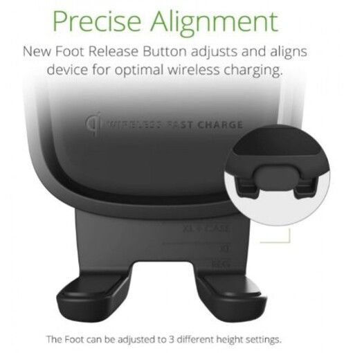 Автокрепление для смартфона iOttie Easy One Touch Wireless 2 Dash/Windshield Mount (HLCRIO142)