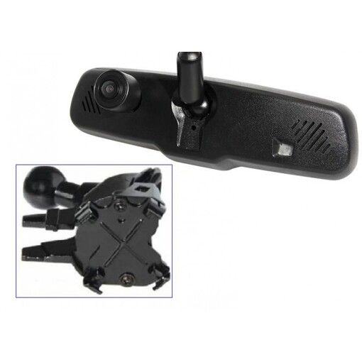 Зеркало заднего вида со встроенным Super HD видеорегистратором Gazer MMR7110