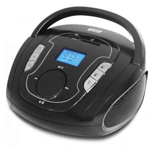 Музичний центр Mystery BM-6008UB black/silver