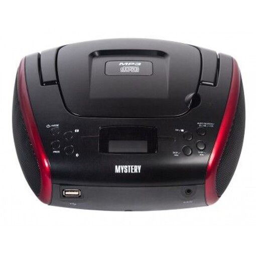 Музичний центр Mystery BM-6114U black+red