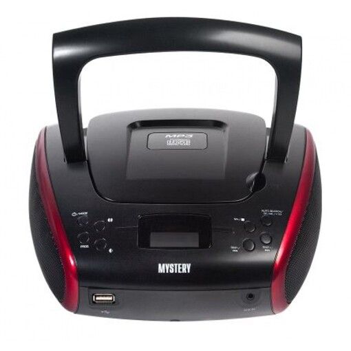 Музичний центр Mystery BM-6114U black+red