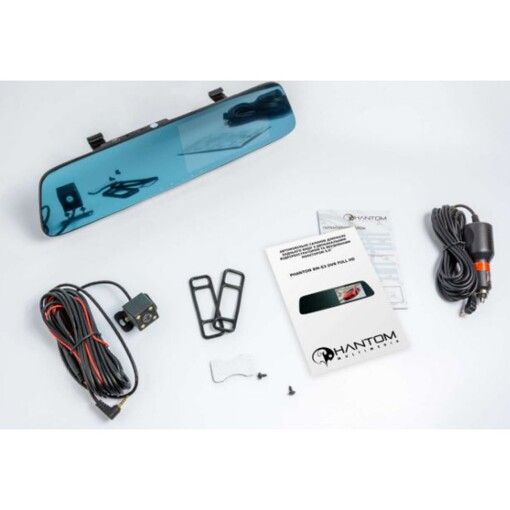 Дзеркало заднього виду з вбудованим відеореєстратором Full HD PHANTOM RM-53 DVR Full HD