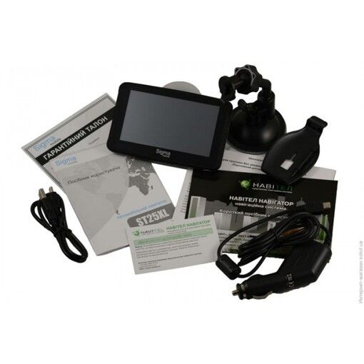 GPS-навігатор Sigma ST 25 XL (Без Карти)