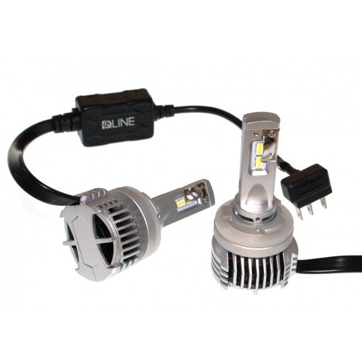 Лампы светодиодные QLine Hight V H15 H/L 6000K (2шт.)