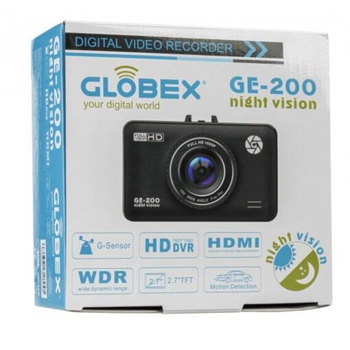 Відеореєстратор Globex GE-200NV