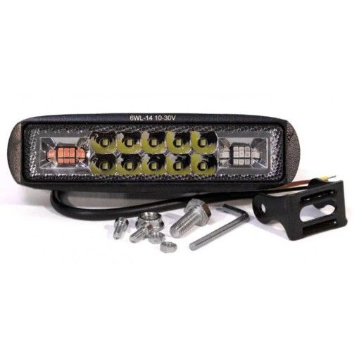 Светодиодная фара дальнего света AllLight 6WL-14