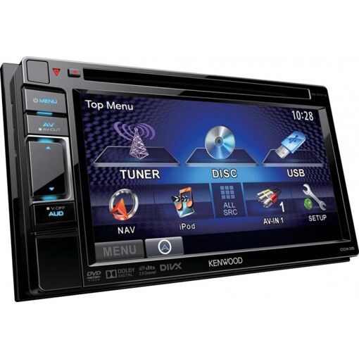 Мультимедиа 2-DIN Kenwood DDX-35