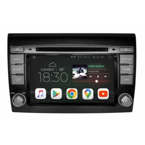 Штатна магнітола Gazer CM5007-198 Fiat Bravo (198) (2007-2015)