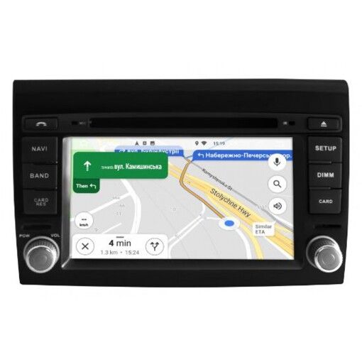 Штатная магнитола Gazer CM5007-198 Fiat Bravo (198) (2007-2015)