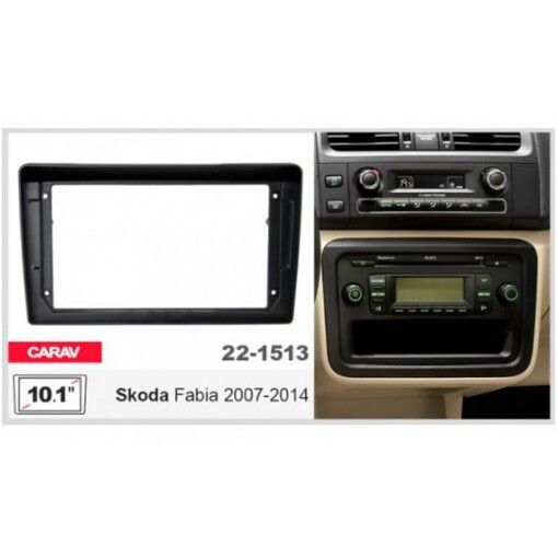 Рамка переходная Carav 22-1513 Skoda Fabia