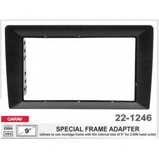 Рамка декоративная Carav 22-1246 для перехода с 9&quot; на 2 DIN универсальная