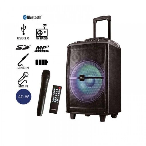 Портативна акустична система AKAI ABTS-H12L