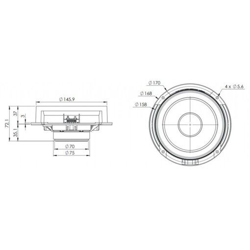 Акустика FOCAL IS VW 155