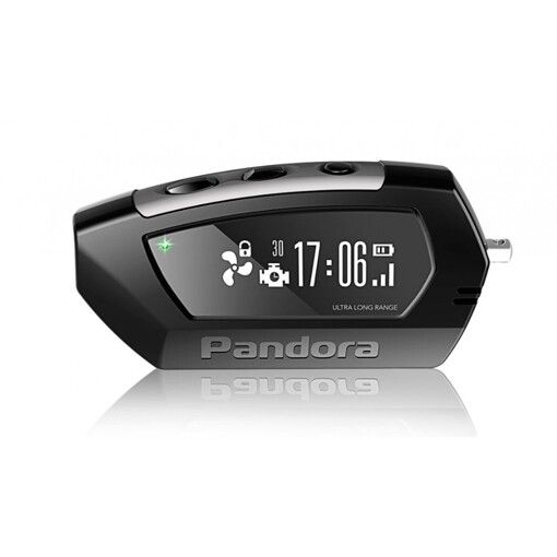 Брелок для сигнализации Pandora LCD D010 black
