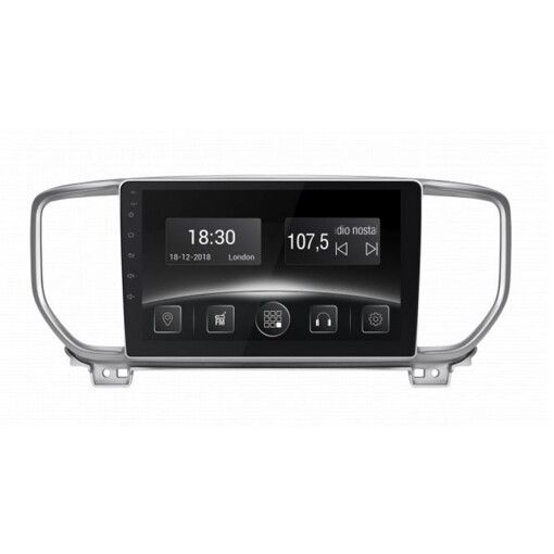 Штатна магнітола Gazer CM5509-KX5 Kia Sportage (KX5) 2018 +