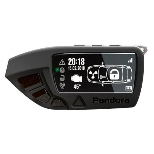 Брелок LCD Pandora DXL 670 black
