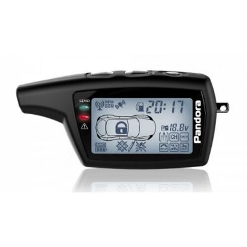 Брелок Pandora LCD DXL 078 black DX 50B