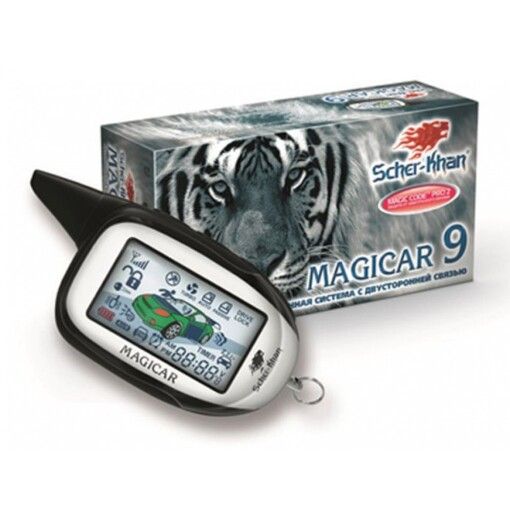 Автосигналізація Scher-Khan Magicar 9 із брелоком із сиреною