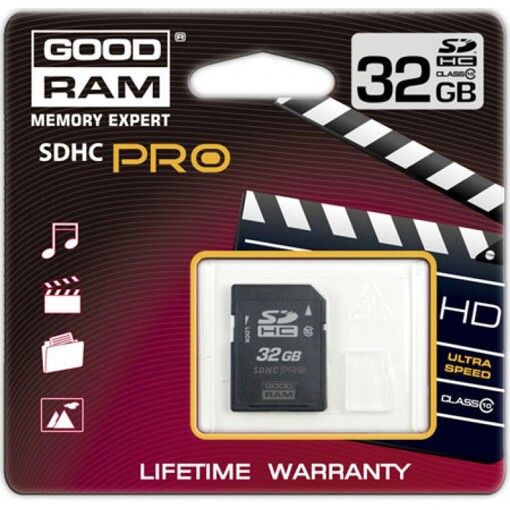 Карта памяти Goodram SDHC 32GB Class 10