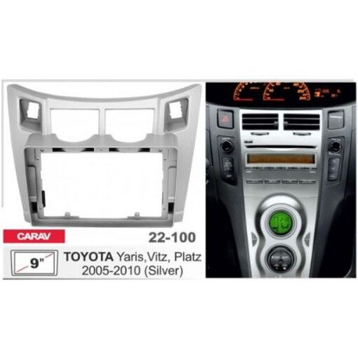 Рамка переходная Carav 22-100 Toyota Yaris