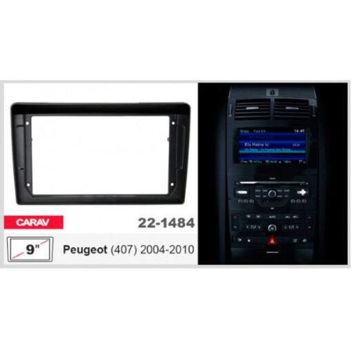 Рамка переходная Carav 22-1484 Peugeot 407