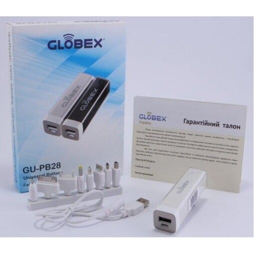 Портативный аккумулятор Globex GU-PB28 черный