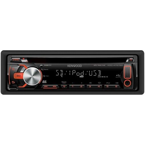 CD/MP3-ресивер Kenwood KDC-4757SD