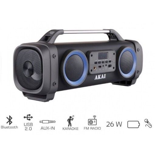 Портативна акустична система AKAI ABTS-SH02