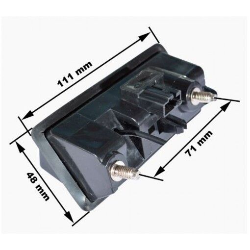 Камера заднего вида Prime-X TR-03 RGB AUDI, VOLKSWAGEN (в ручку багажника)