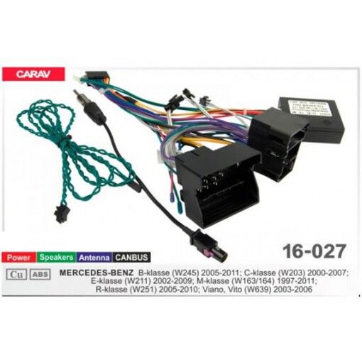 Перехідник для магнітол 9&quot;, 10.1&quot; Carav 16-027 Mercedes