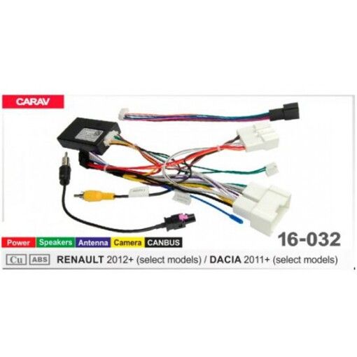 Переходник для магнитол 9&quot;, 10.1&quot; Carav 16-032 Dacia, Renault, Opel