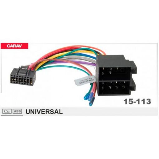 Разъем для магнитолы универсальный Carav 15-113