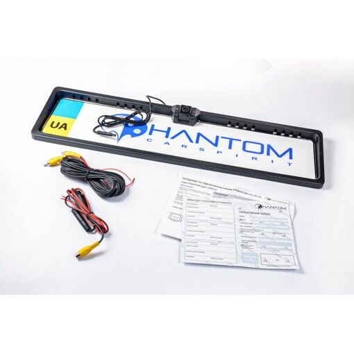 Камера у рамці номерного знаку Phantom UF-36 універсальна