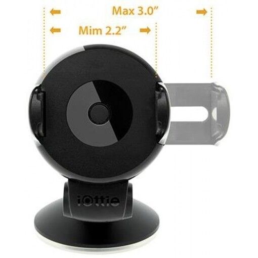Автокрепление для смартфона iOttie HLCRIO108 Easy Flex 3 Black