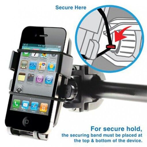 Мотокріплення для смартфонів iOttie Easy One Touch Universal Bike Mount Holder для iPhone 4S 5 Galaxy S2 S3 (HLBKIO 101)