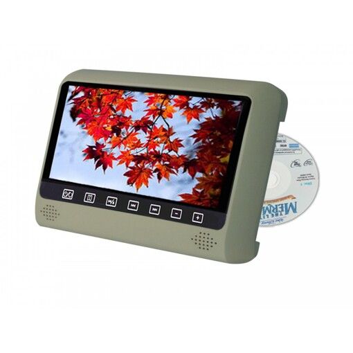 Накладка подголовника с двд Klyde KL 985D (бежевый)