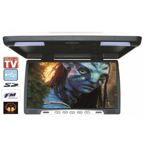 Стельовий монітор Klyde KL 3709 USB/TV чорний