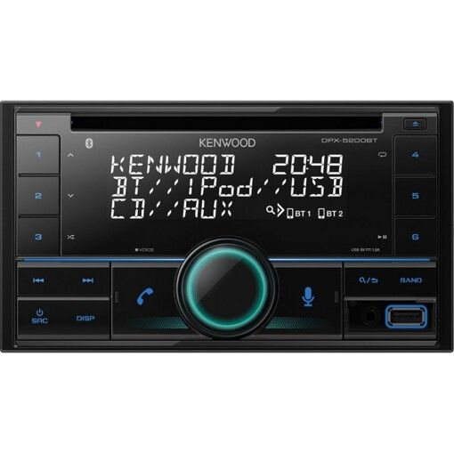 2-DIN медиа-ресивер Kenwood DPX-5200ВТ