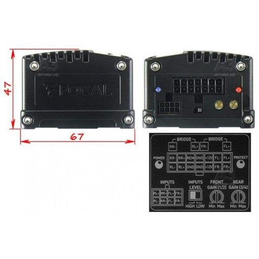 Підсилювач FOCAL IMPULSE 4.320