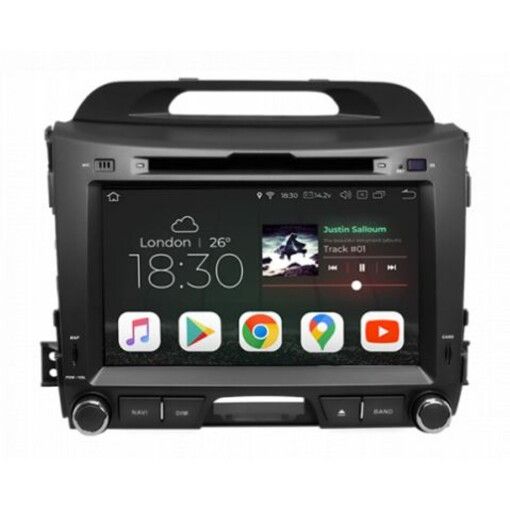 Штатна магнітола Gazer CM5008-SL Kia Sportage (SL) (2010-2015)