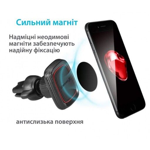 Автокріплення для смартфона Grand-X MT-01 (кріплення на дефлектор)