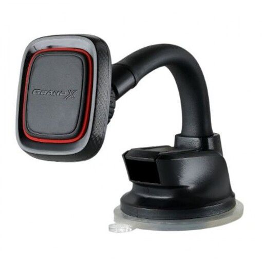 Автокріплення для смартфона магнітний Grand-X MT-03 (кріплення на панель чи скло)