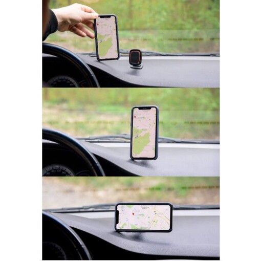 Автокріплення для смартфона магнітний Grand-X MT-02 (кріплення на панель)