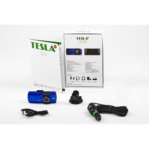 Відеореєстратор Tesla FHD 600 blue