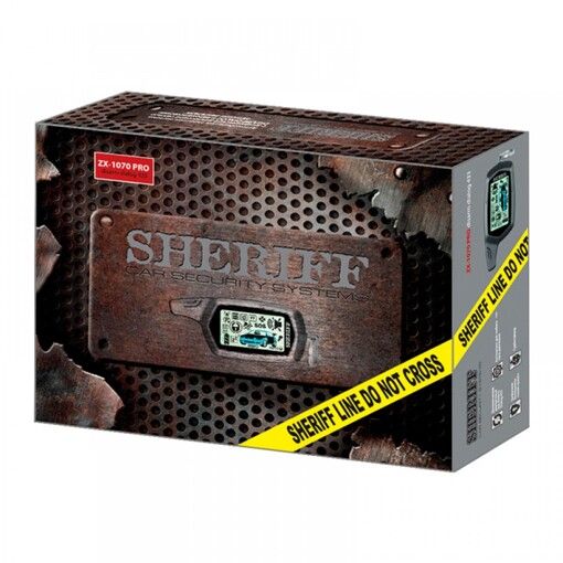 Автосигнализация Sheriff ZX-1070 PRO без сирены