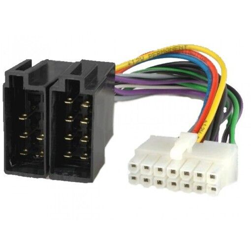 Роз'єм для магнітоли універсальний 14 pin AWM 120-05